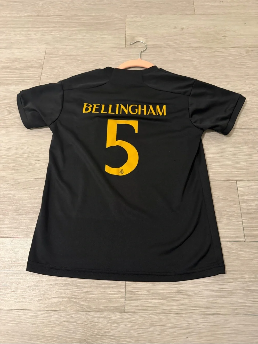 Kids' Black Madrid Jersey